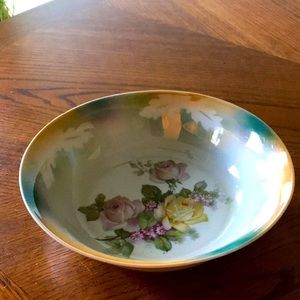Antique hand painted bowl